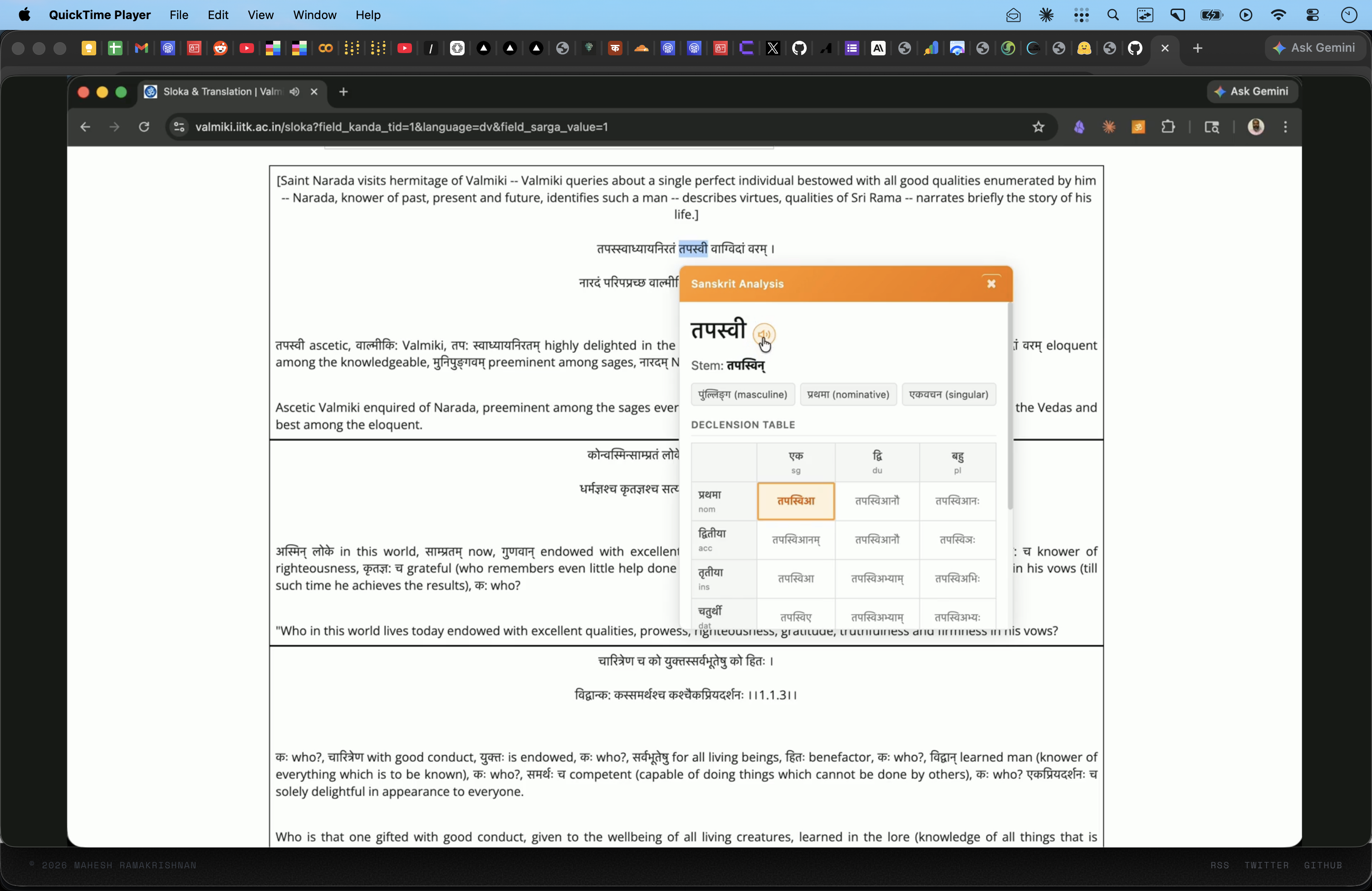 Sanskrit Aid v0.2 - Sandhi Splitting, Pronunciation, and Vidyut-Powered Declensions